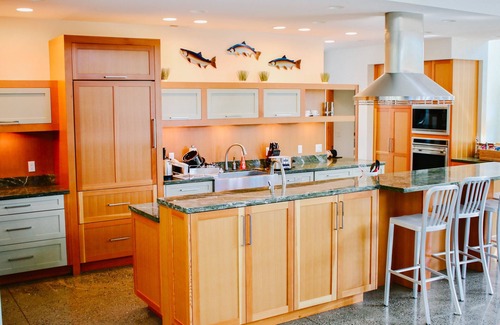 Soldotna House | Premier Kenai River Estate with Private Fishing Dock