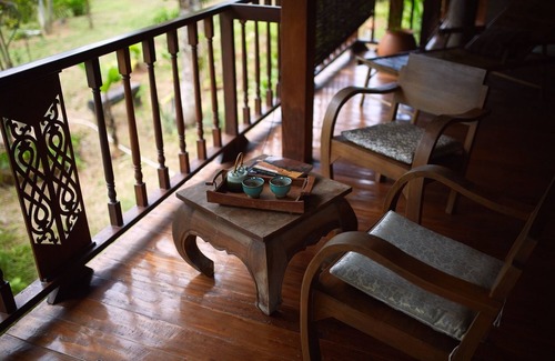 Nang Lae Villa | Exceptional Loft in Stilted Wooden Longhouse with Kitchen