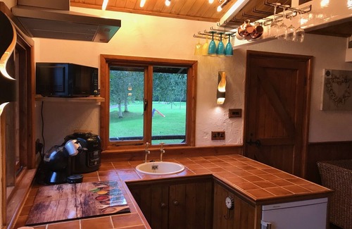 Ribchester House | Indulgent Log Cabin Retreat in Ribchester with Spa & Hot Tub