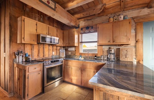 Vesta Cabin | Tranquil Log Cabin with Copper Tub & Starry Skies
