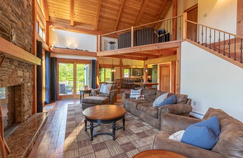 Lincoln House | Grand Loon Mountain Retreat with Pool and Gym Access