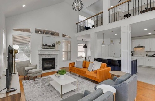 Rowlett House | Elegant Mansion Paradise with Cinema Room & Heated Pool