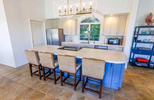 Great Cruz Bay Villa | Luxury Matching King Ensuite with heated private pool