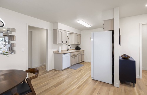 Brookline Station House | Modern 2BR Retreat with Private Garage & Breakfast Included