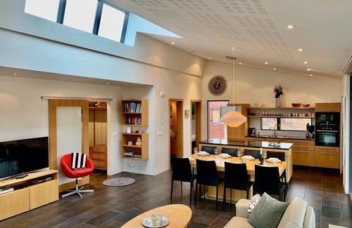 Bifroest Cottage | Tranquil River & Mountain Views with Hot Tub and Spa