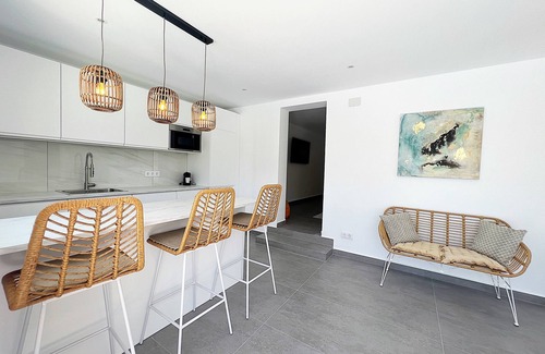 Urbanizacion La Mandarina Villa | Stylish Ibiza Villa with Ocean View and Private Pool