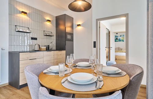 Cerny Dul Apartment | Luxury Mountain Home with large terrace by Interhome