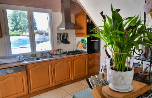 Tremouille-Saint-Loup Villa | Elegant Auvergne House with Pool and Ocean Views