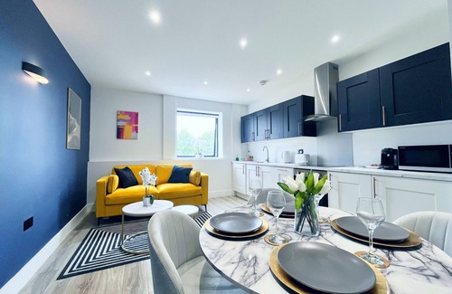 Norwich Apartment | Elegant Norwich City Centre Flat with Free Parking Access