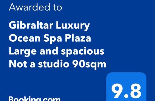 Gibraltar Apartment | Elegant Ocean Spa Plaza: Private 1-Bed Apartment Awaits