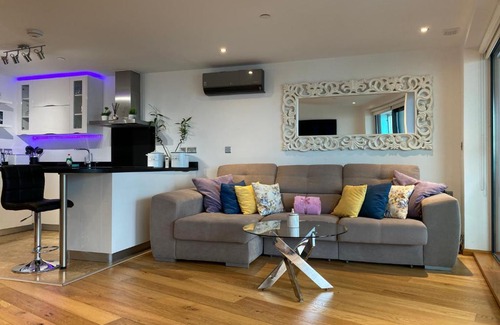 Gibraltar Apartment | Elegant Ocean Spa Plaza: Private 1-Bed Apartment Awaits