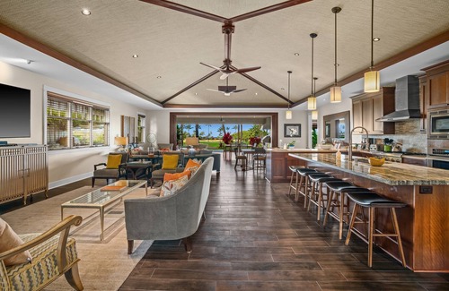Poipu House | Elegant Ocean View 4 Bedroom Home with Spa & Restaurant