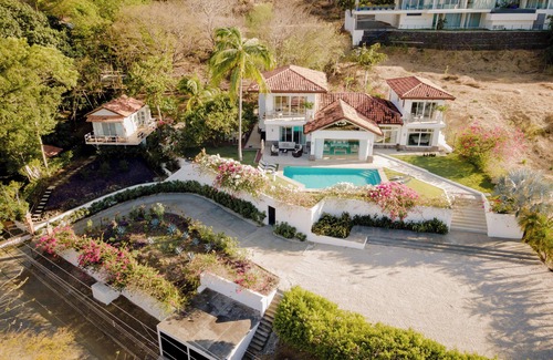 El Ocotal Villa | Oceanfront 5 BR Villa with Pool, Steps from the Beach