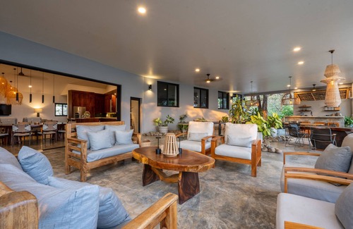Playa Guiones House | Renovated 8BDR Luxe Compound with Pool & Spectacular Views