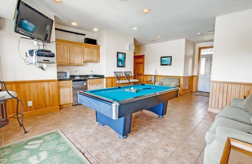 Frisco House | Oceanfront Retreat with Pool, Hot Tub & Game Room Awaits!