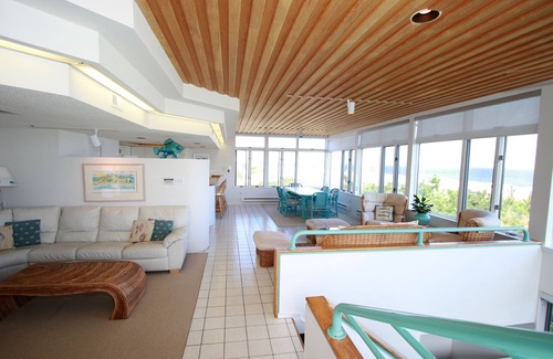 Harvey Cedars House | Elegant Oceanfront Home with Hot Tub & Piano - Rated 9.6