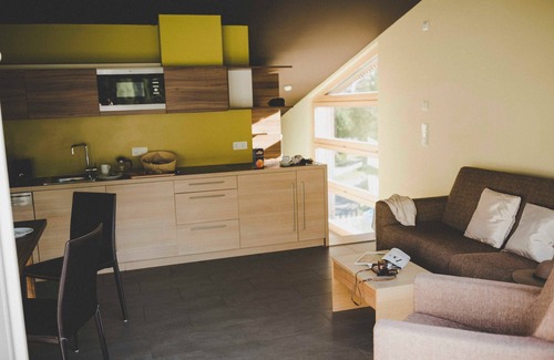 Nauders Apartment | Elegant Penthouse XL at Aparthotel Arabella with Pool & Spa