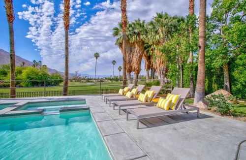 Palm Springs House | Indulge in a Palm Springs Retreat with Pool & Hot Tub