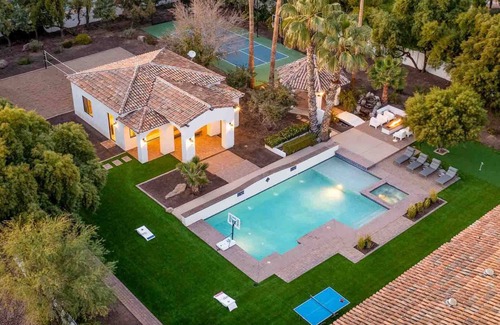 Camelback Country Estates House | Paradise Palms - Inviting Pool, Spa & Sport Court Awaits!