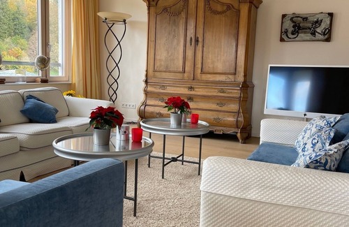 Baden Baden Old Town Apartment | Elegant Penthouse Apartment with Spa & Hot Tub in Baden-Baden
