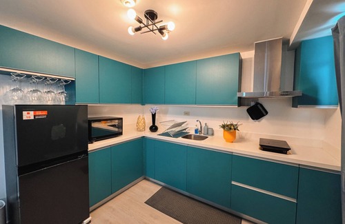 San Fernando Condo | Luxury Penthouse in CBD w/Wave Pool, 7ft Billiards & Wide Balcony for Getaways