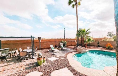 Avondale Villa | Relaxing Pool Home with Amazing Backyard Oasis