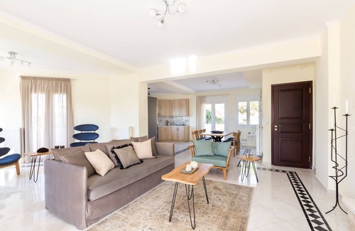 Tria Monastiria Villa | Exclusive Retreat with Ocean Views Near Rethymno