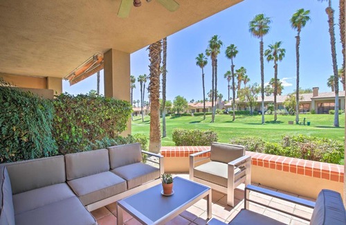 Palm Desert Apartment | Elegant Remodeled Palm Desert Resort Condo with Pool & Spa