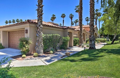 Palm Desert Apartment | Elegant Remodeled Palm Desert Resort Condo with Pool & Spa