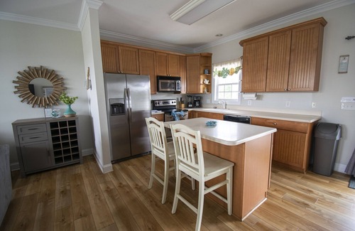 Cherry Grove Beach House | Coastal Retreat with Private Pool Steps from the Beach
