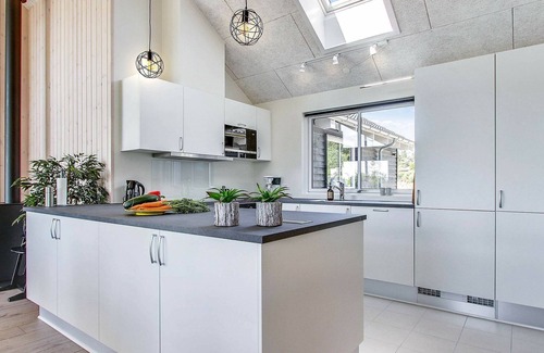 Hvidbjerg Strand House | Stunning 16-Person Holiday Home in Børkop with Pool
