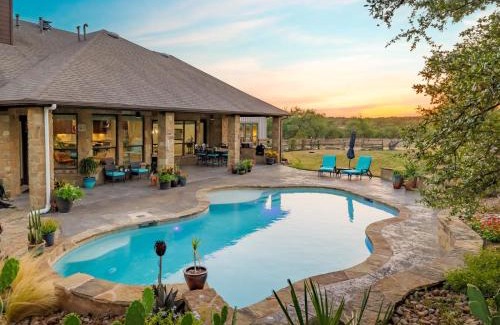 Dripping Springs House | Idyllic Retreat with Pool, Views & Pet-Friendly Amenities