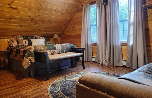 Abbot Cabin | Cozy Riverside Retreat near Moosehead Lake in Abbot, Maine