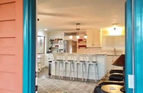 Clarksville House | Exquisite Riverside Retreat with Spa and Hot Tub Access