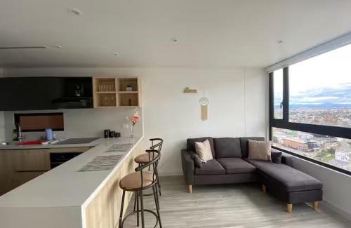 Chapinero Apartment | Luxury Rooftop Pool Penthouse with 24h Gym, Near Zona G!