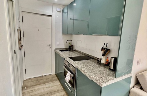 Benalmadena Costa Apartment | Elegant Sea View Apartment with Pool & Two Terraces