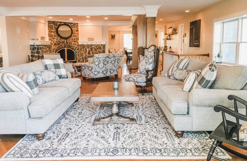 Stockton Springs House | Luxury Seaside Beach House In Midcoast Maine - Home With Private Beach & Grounds