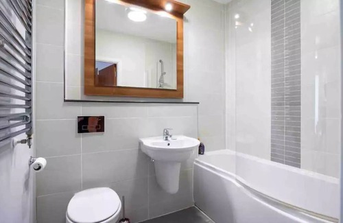 Dublin Apartment | Seaview Retreat: Walk to Promenade with Family-Friendly Amenities