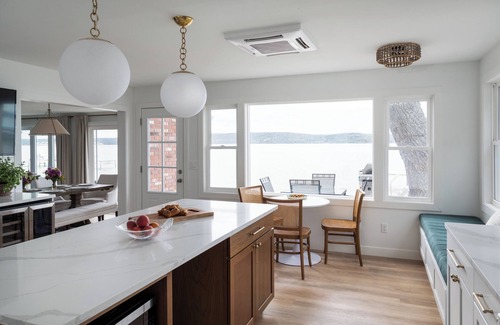 Lake Township House | Relaxing Crystal Lake Getaway with Private Beach Access