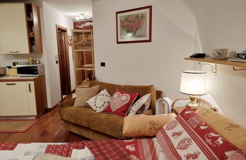 Limone Piemonte Apartment | Unique Studio Apartment Steps from Cable Car & Spa Amenities