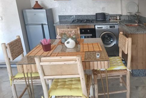 Ain Harrouda Apartment | luxury studio vue Sur Piscine, mer et Park a Zenata City Eco
