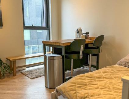 Teigar Apartment | Elegant Studio Retreat with Balcony - Rated 9.7/10