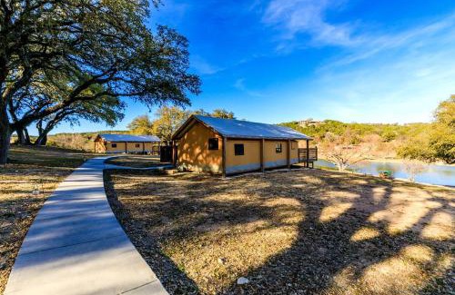 Ingram Other | Luxury Tented Cabin Glamping Escape, with River Access in Ingram, Texas