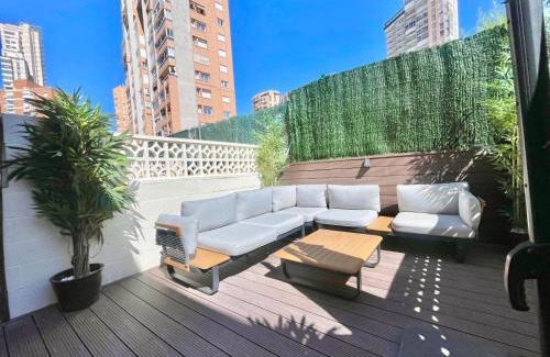 Benidorm House | Elegant Townhouse Levante with Pool and Family Amenities