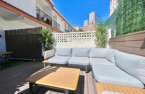 Benidorm House | Elegant Townhouse Levante with Pool and Family Amenities