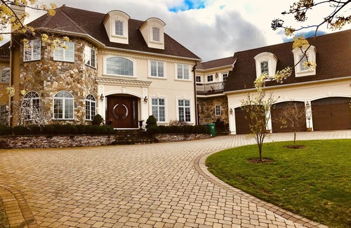 Newton House | Discover a Tuscany-Style Villa Near Downtown Boston