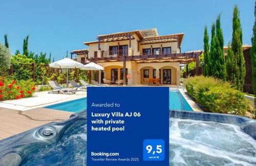 Aphrodite Hills Villa | Elegant Villa AJ 06 with Private Heated Pool & Ocean View