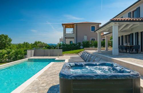 Vranje Selo Villa | Elegant Villa Arman with Hot Tub in Visinada - 4 Star Rated