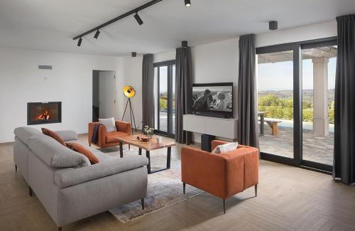 Vranje Selo Villa | Elegant Villa Arman with Hot Tub in Visinada - 4 Star Rated