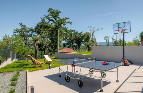 Sveta Nedelja Villa | Elegant Villa Callista: Garden Oasis with Heated Pool